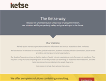 Tablet Screenshot of ketse.com